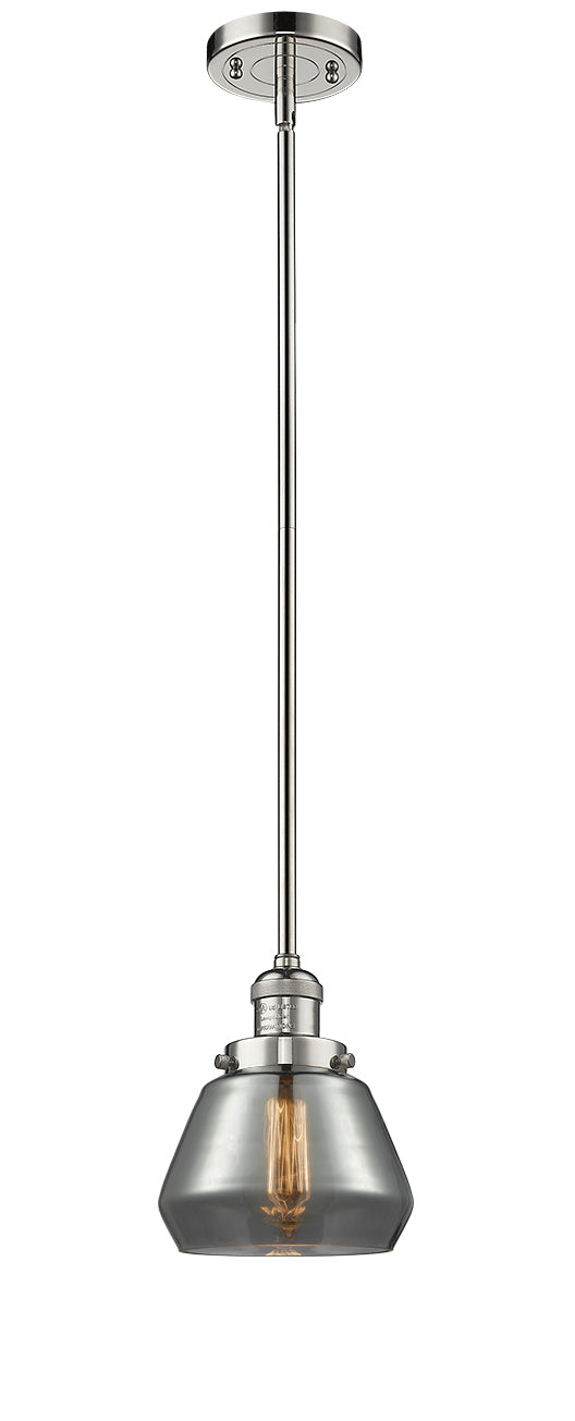 Innovations 201S-PN-G173-LED LED Mini Pendant, Polished Nickel