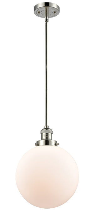 Innovations 201S-PN-G201-10-LED LED Mini Pendant, Polished Nickel