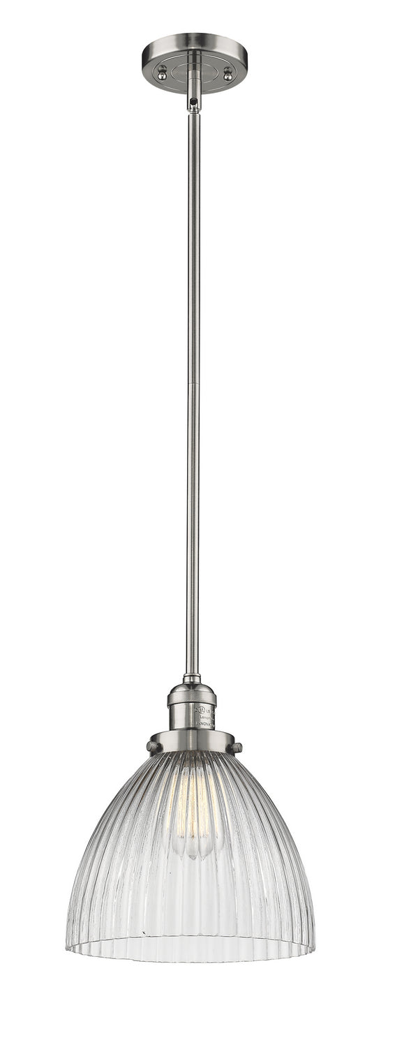 Innovations 201S-PN-G222-LED LED Mini Pendant, Polished Nickel