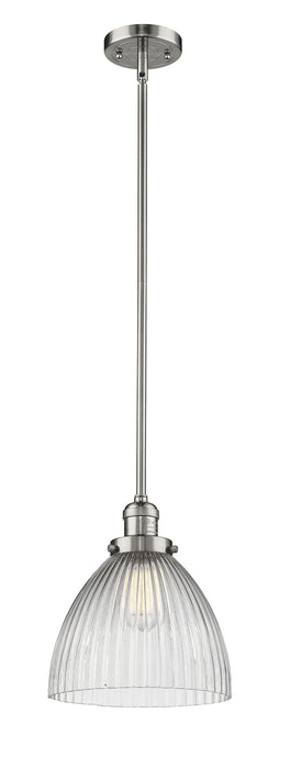 Innovations 201S-PN-G222-LED LED Mini Pendant, Polished Nickel