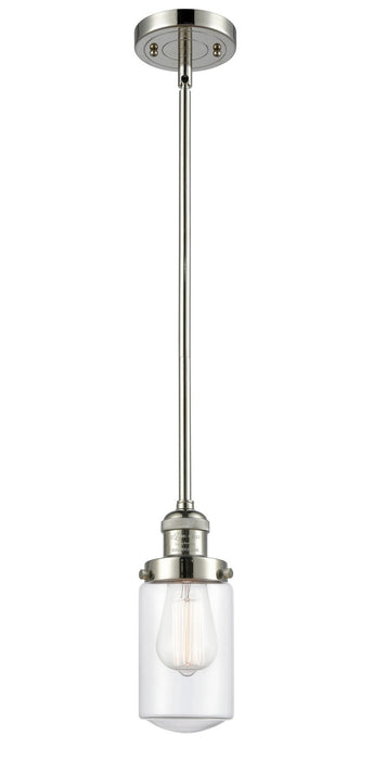 Innovations 201S-PN-G312-LED LED Mini Pendant, Polished Nickel