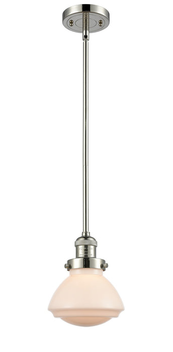 Innovations 201S-PN-G321-LED LED Mini Pendant, Polished Nickel