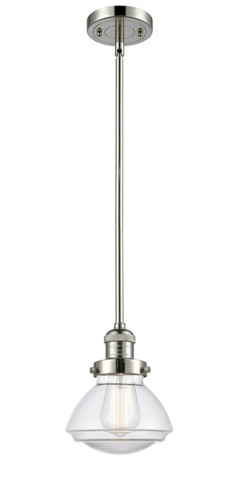 Innovations 201S-PN-G322-LED LED Mini Pendant, Polished Nickel
