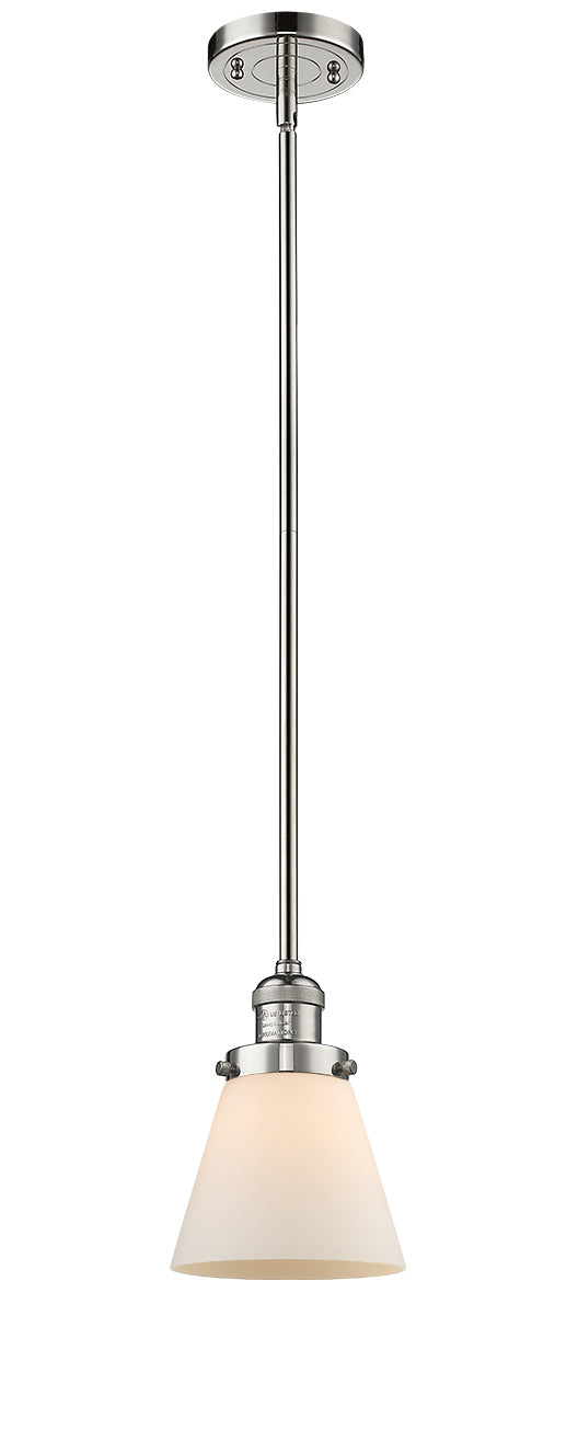 Innovations 201S-PN-G61-LED LED Mini Pendant, Polished Nickel