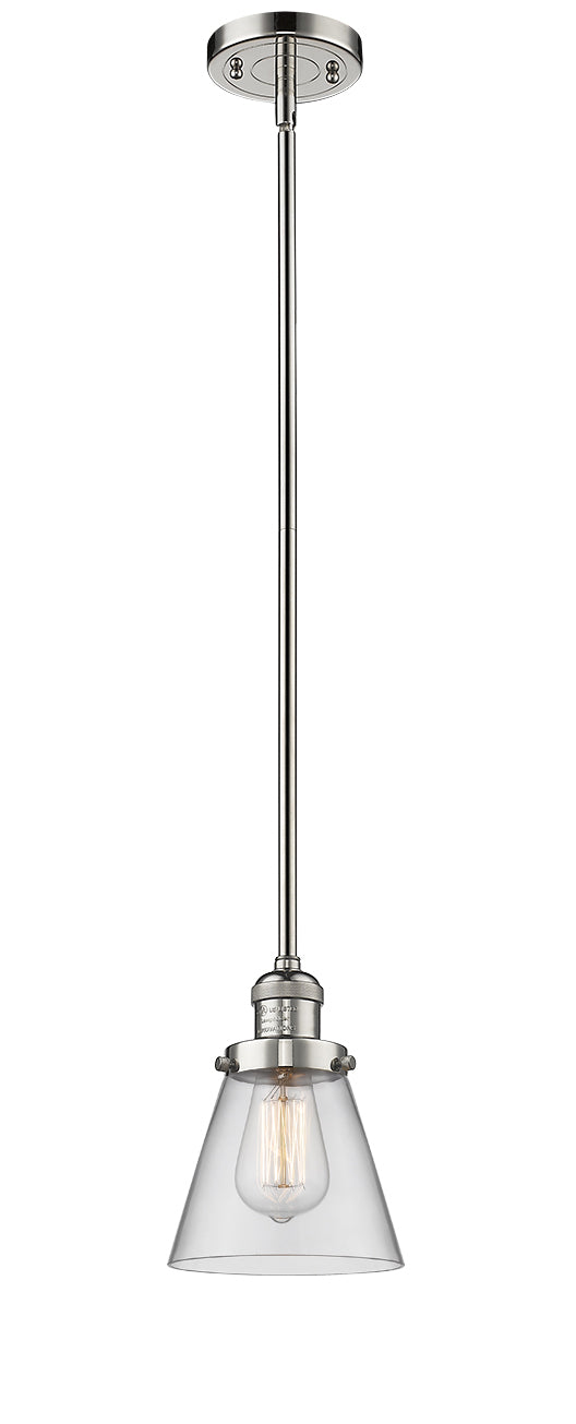 Innovations 201S-PN-G62-LED LED Mini Pendant, Polished Nickel
