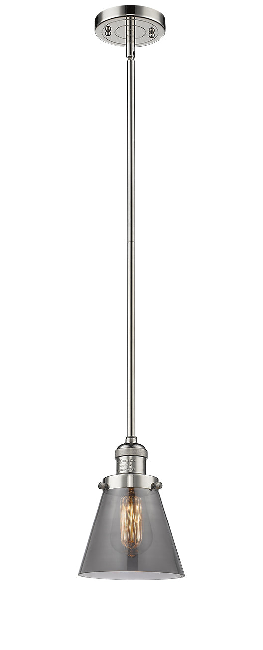 Innovations 201S-PN-G63-LED LED Mini Pendant, Polished Nickel