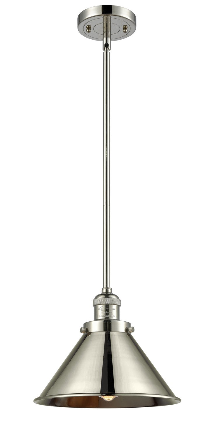 Innovations 201S-PN-M10-PN-LED LED Mini Pendant, Polished Nickel