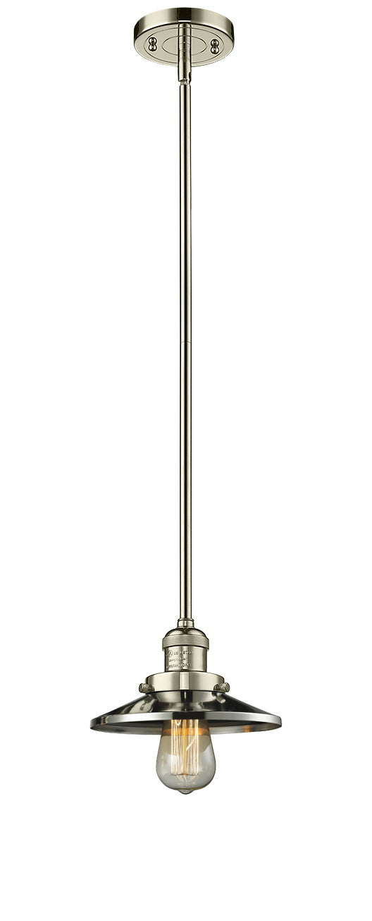 Innovations 201S-PN-M1-LED LED Mini Pendant, Polished Nickel