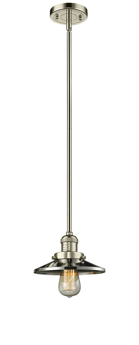 Innovations 201S-PN-M1-LED LED Mini Pendant, Polished Nickel