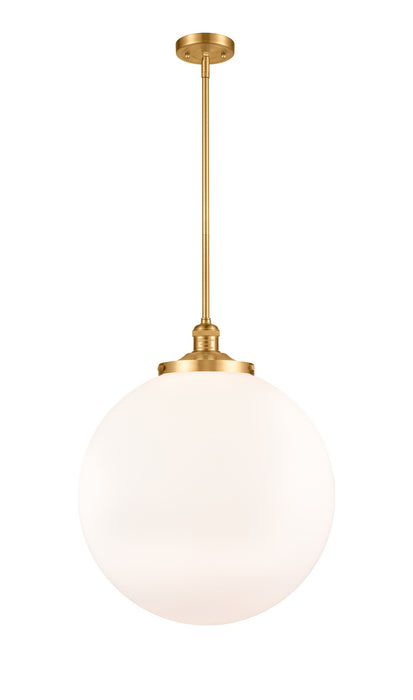 Innovations 201S-SG-G201-18 One Light Pendant, Satin Gold