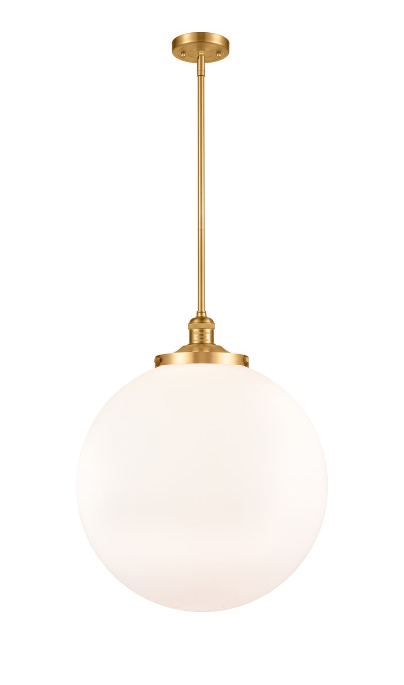 Innovations 201S-SG-G201-18-LED LED Pendant, Satin Gold