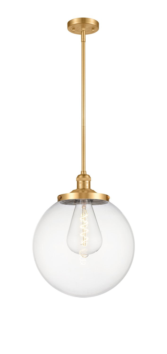 Innovations 201S-SG-G202-14-LED LED Pendant, Satin Gold