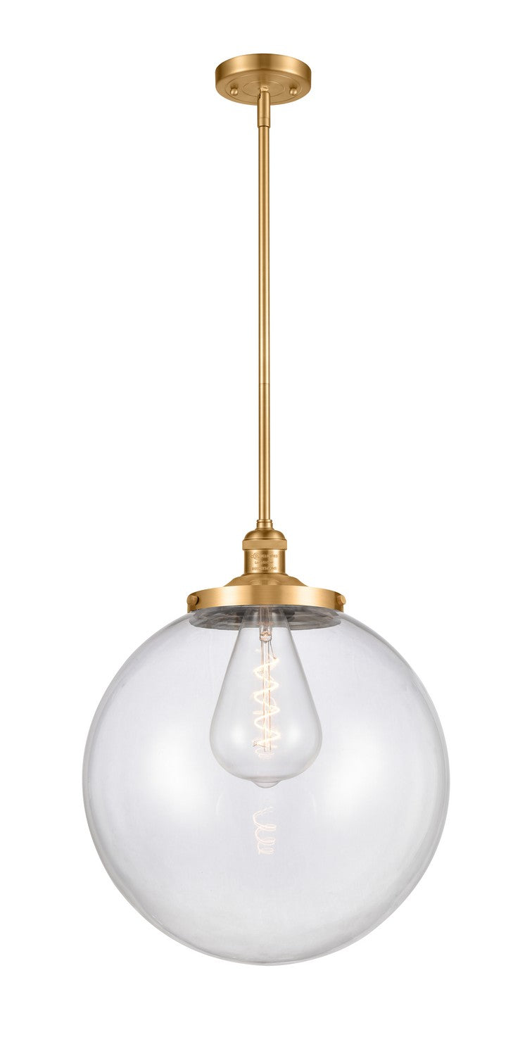 Innovations 201S-SG-G202-16-LED LED Pendant, Satin Gold