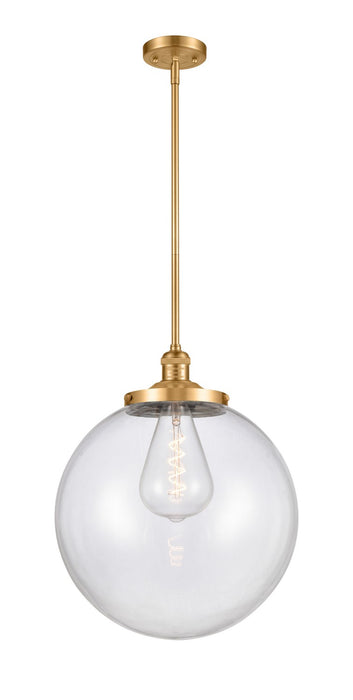 Innovations 201S-SG-G202-16-LED LED Pendant, Satin Gold