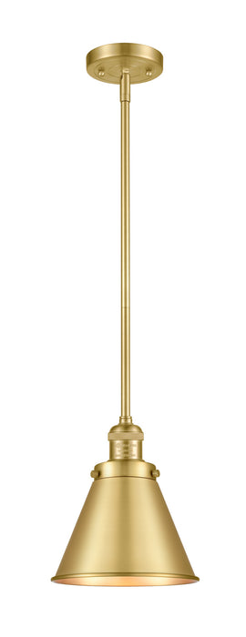 Innovations 201S-SG-M13-SG One Light Mini Pendant, Satin Gold