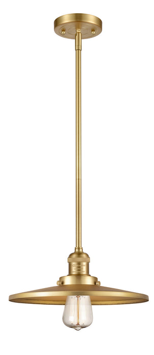 Innovations 201S-SG-MFR-SG-12 One Light Mini Pendant, Satin Gold