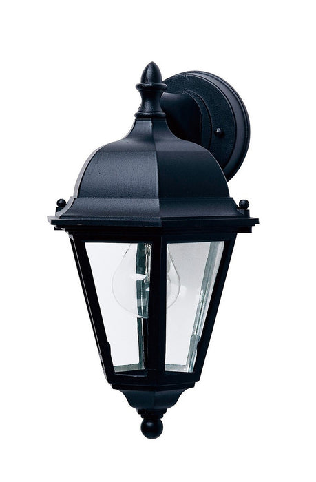 Maxim 1000BK One Light Outdoor Wall Lantern, Black