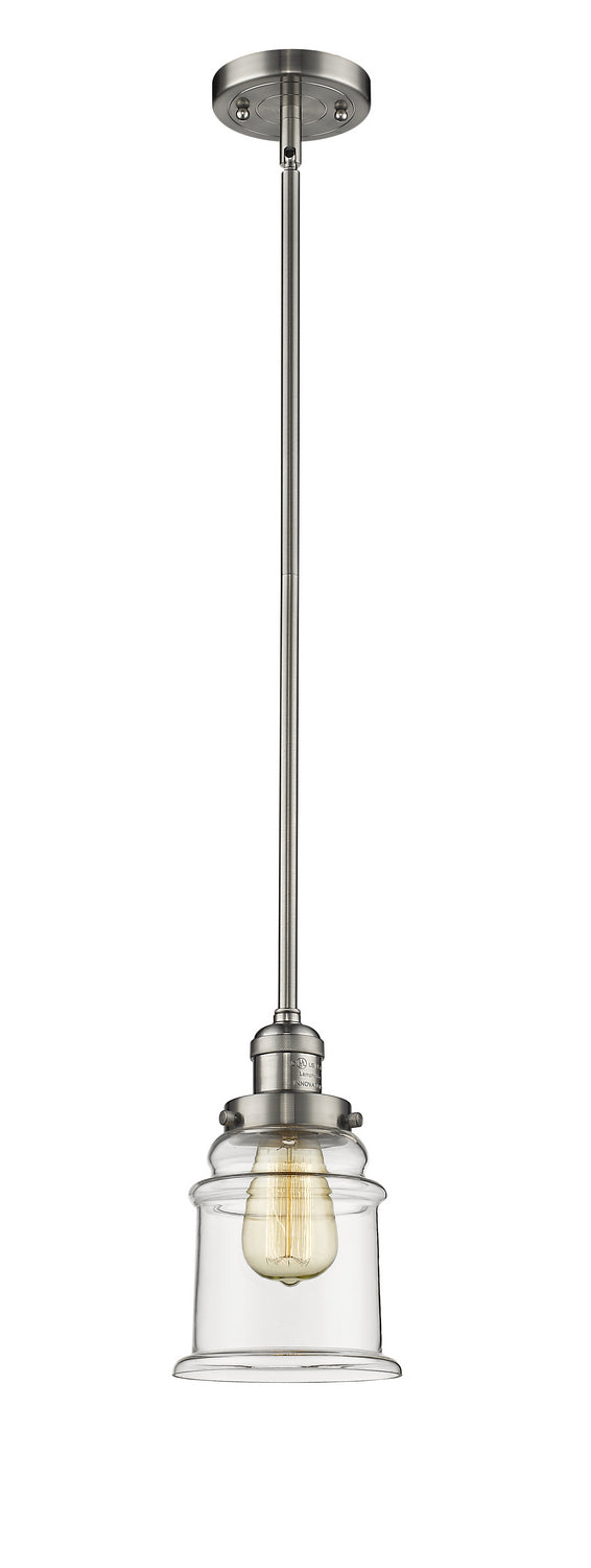 Innovations 201S-SN-G182-LED LED Mini Pendant, Brushed Satin Nickel