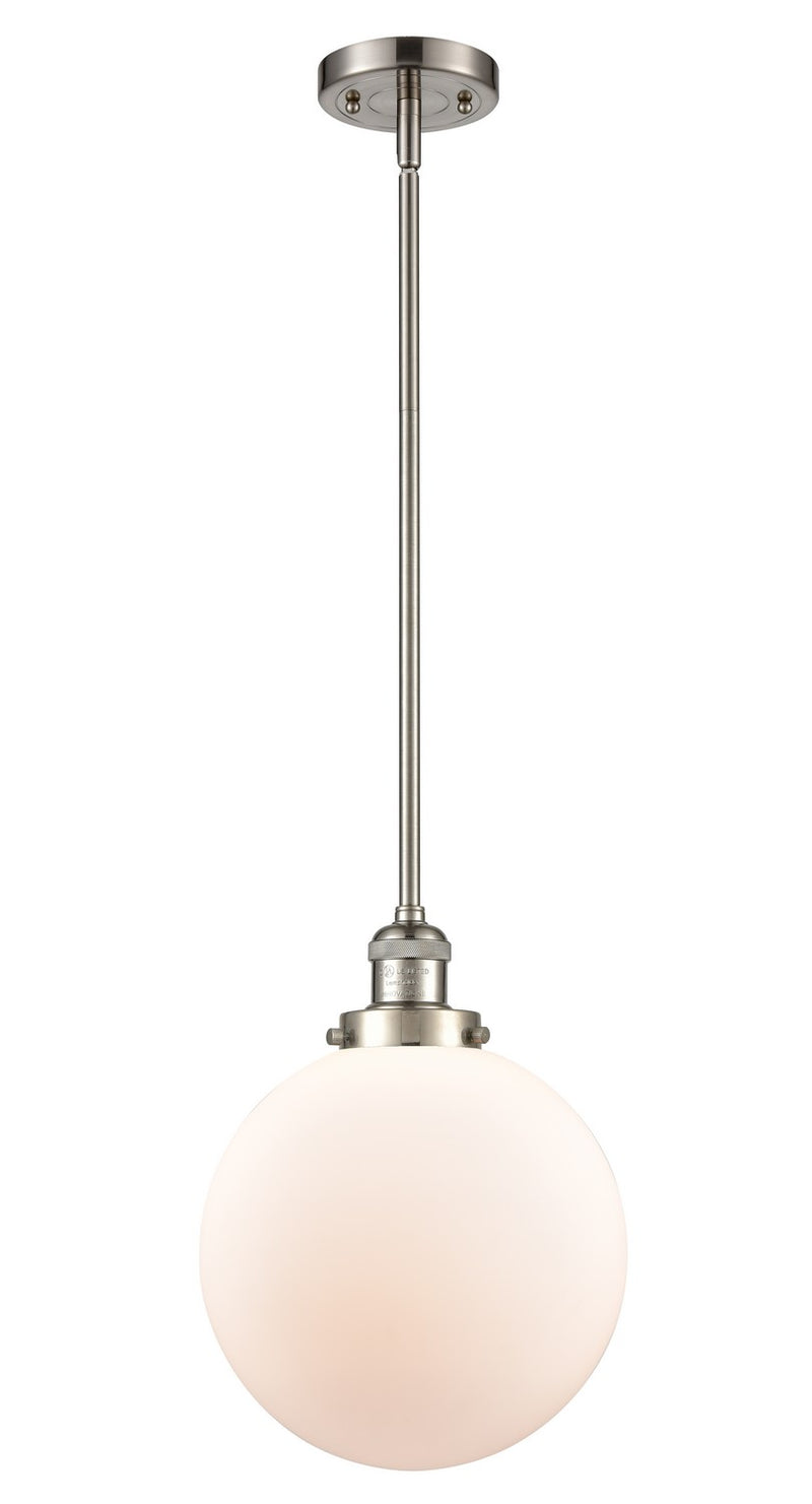 Innovations 201S-SN-G201-10-LED LED Mini Pendant, Brushed Satin Nickel