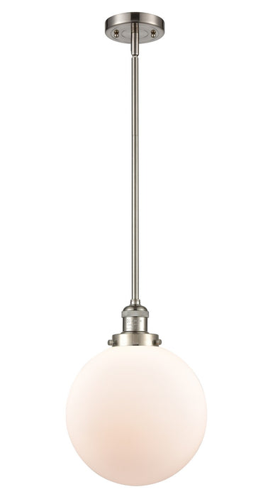 Innovations 201S-SN-G201-10-LED LED Mini Pendant, Brushed Satin Nickel