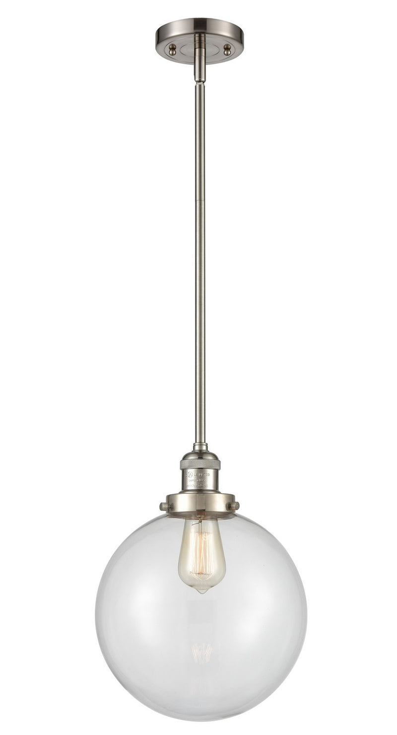 Innovations 201S-SN-G202-10-LED LED Mini Pendant, Brushed Satin Nickel