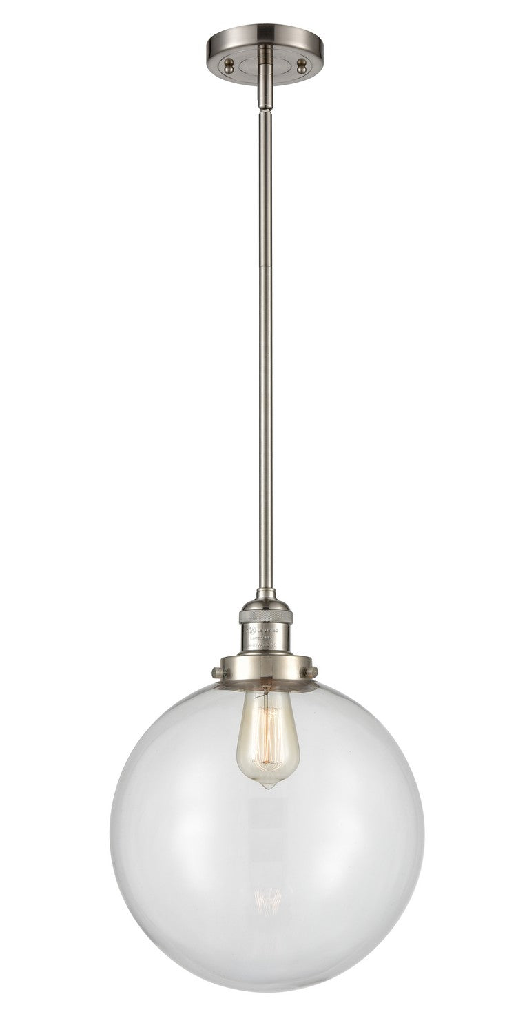 Innovations 201S-SN-G202-12-LED LED Mini Pendant, Brushed Satin Nickel