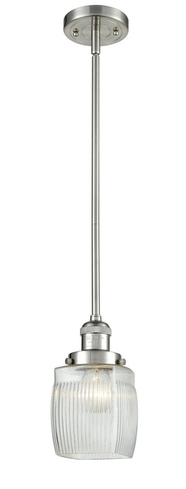 Innovations 201S-SN-G302-LED LED Mini Pendant, Brushed Satin Nickel