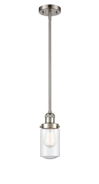 Innovations 201S-SN-G314 One Light Mini Pendant, Brushed Satin Nickel