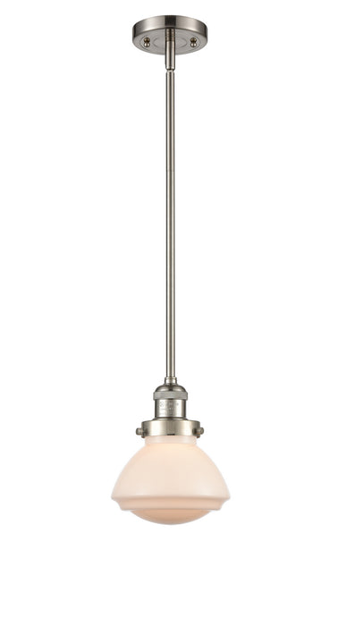 Innovations 201S-SN-G321 One Light Mini Pendant, Brushed Satin Nickel