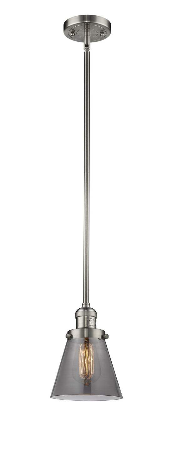 Innovations 201S-SN-G63-LED LED Mini Pendant, Brushed Satin Nickel