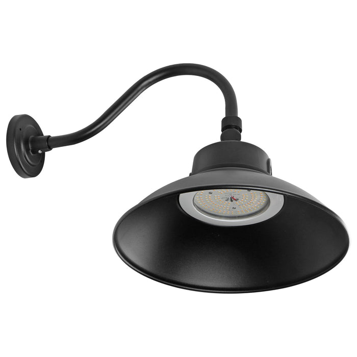 Nuvo Lighting 65-661 LED Gooseneck, Black