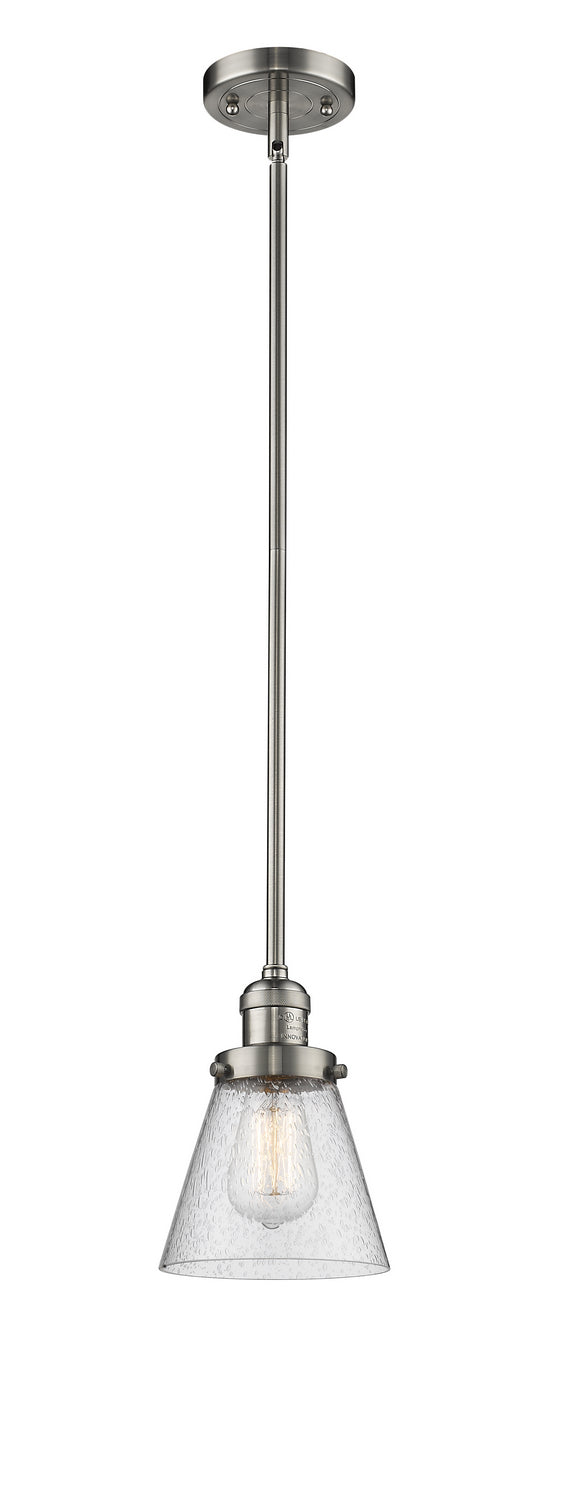 Innovations 201S-SN-G64-LED LED Mini Pendant, Brushed Satin Nickel