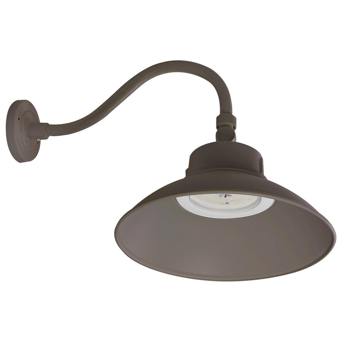 Nuvo Lighting 65-662 LED Gooseneck, Bronze