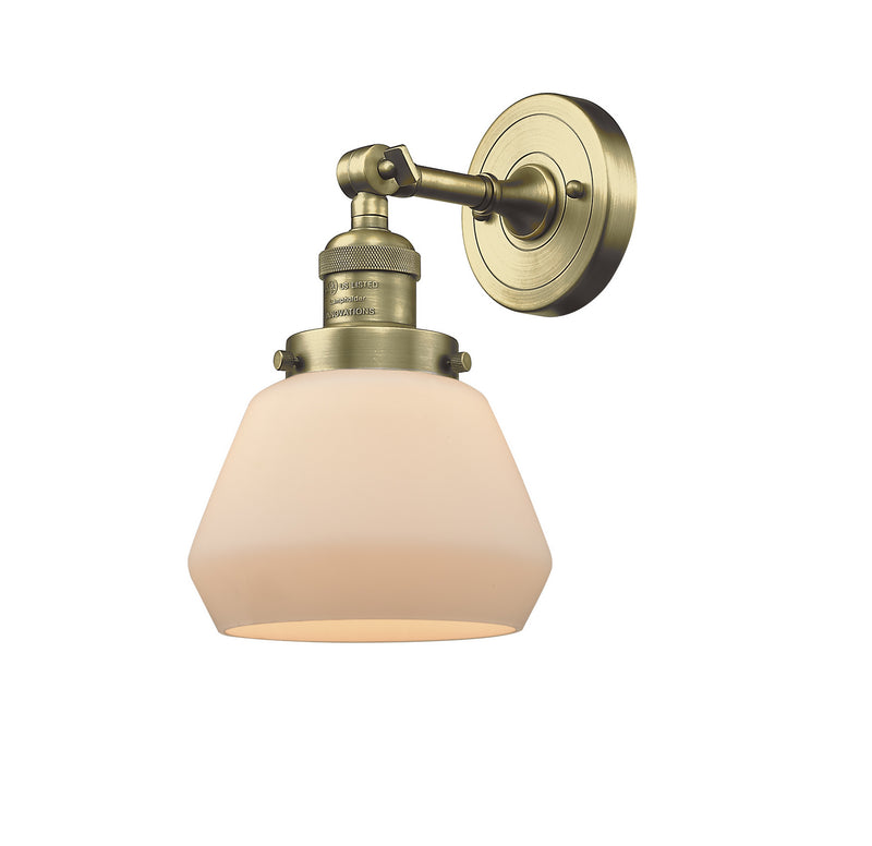 Innovations 203-AB-G171-LED LED Wall Sconce, Antique Brass