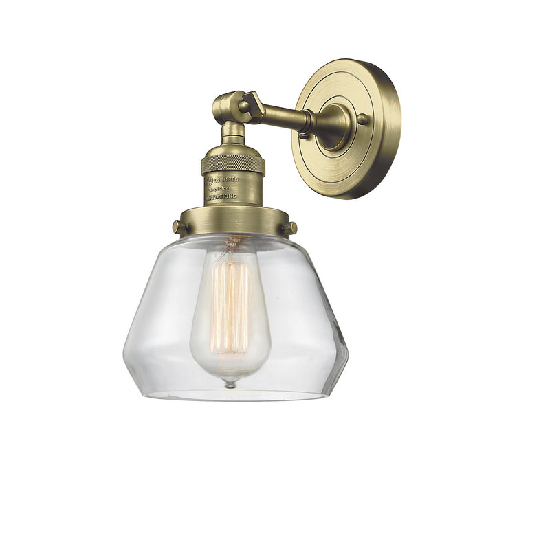 Innovations 203-AB-G172-LED LED Wall Sconce, Antique Brass