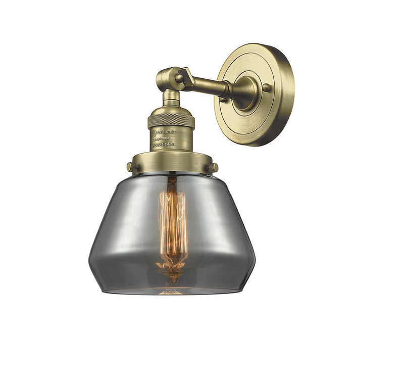 Innovations 203-AB-G173-LED LED Wall Sconce, Antique Brass