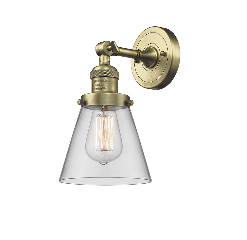 Innovations 203-AB-G62-LED LED Wall Sconce, Antique Brass