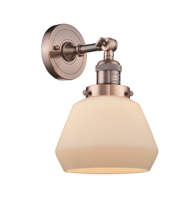 Innovations 203-AC-G171-LED LED Wall Sconce, Antique Copper