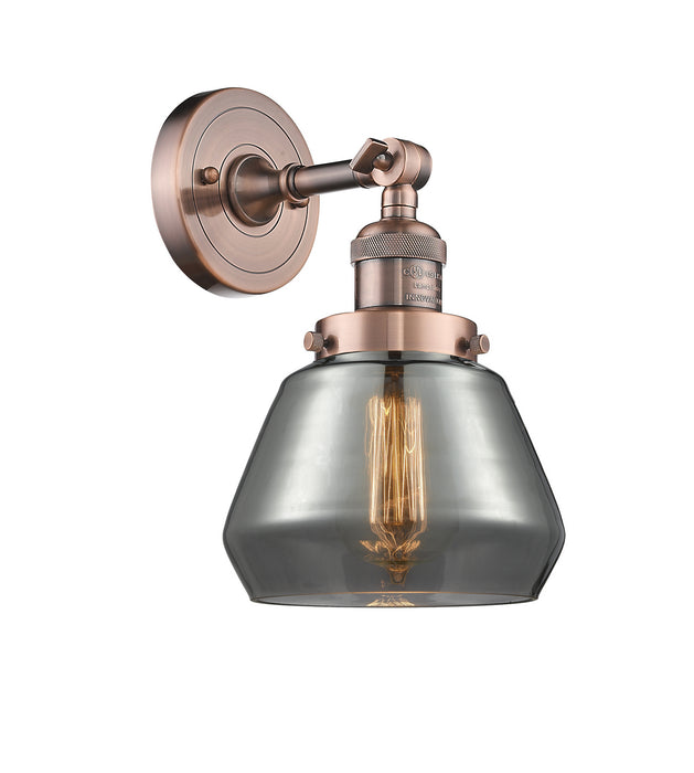 Innovations 203-AC-G173-LED LED Wall Sconce, Antique Copper
