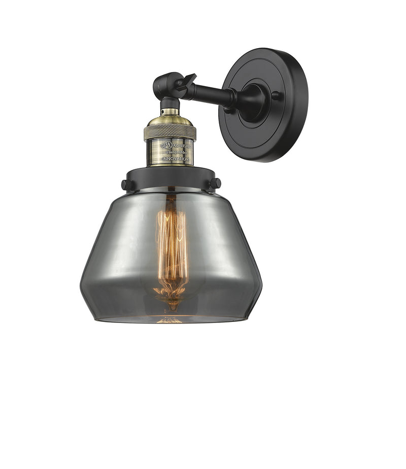 Innovations 203-BAB-G173-LED LED Wall Sconce, Black Antique Brass