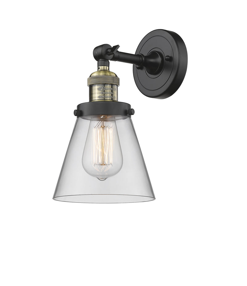Innovations 203-BAB-G62-LED LED Wall Sconce, Black Antique Brass