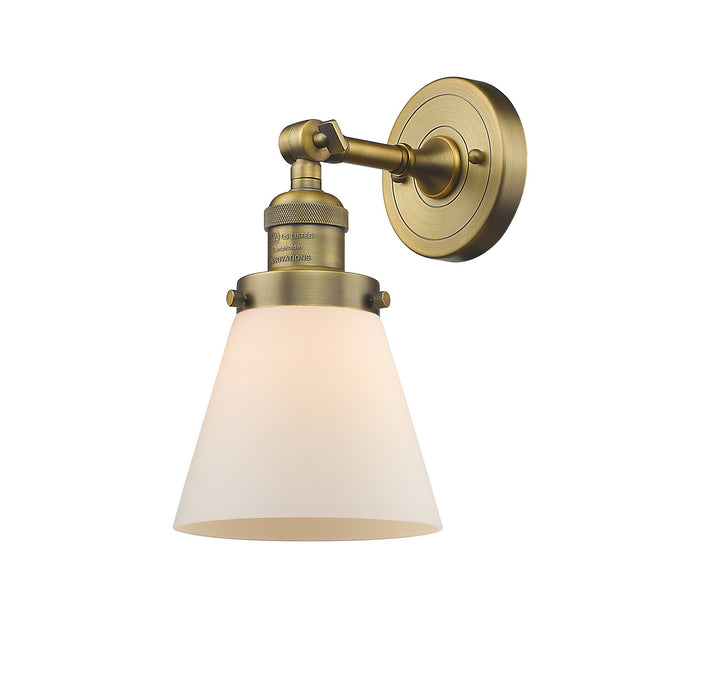 Innovations 203-BB-G61-LED LED Wall Sconce, Brushed Brass