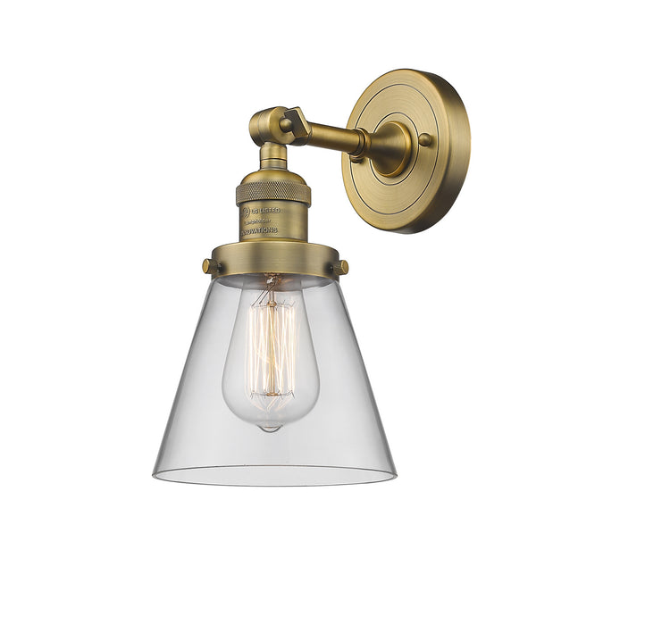Innovations 203-BB-G62-LED LED Wall Sconce, Brushed Brass