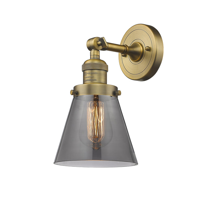Innovations 203-BB-G63-LED LED Wall Sconce, Brushed Brass