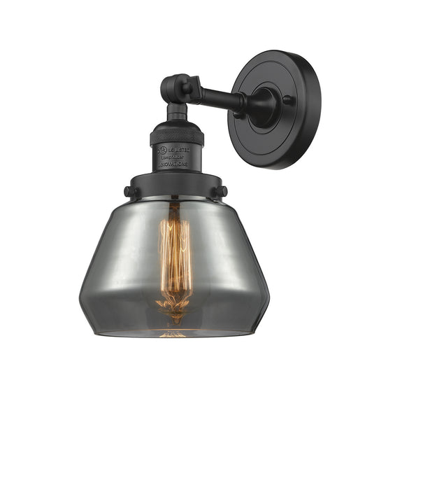 Innovations 203-BK-G173-LED LED Wall Sconce, Matte Black
