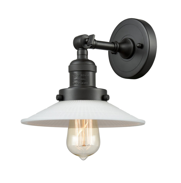 Innovations 203-BK-G1-LED LED Wall Sconce, Matte Black