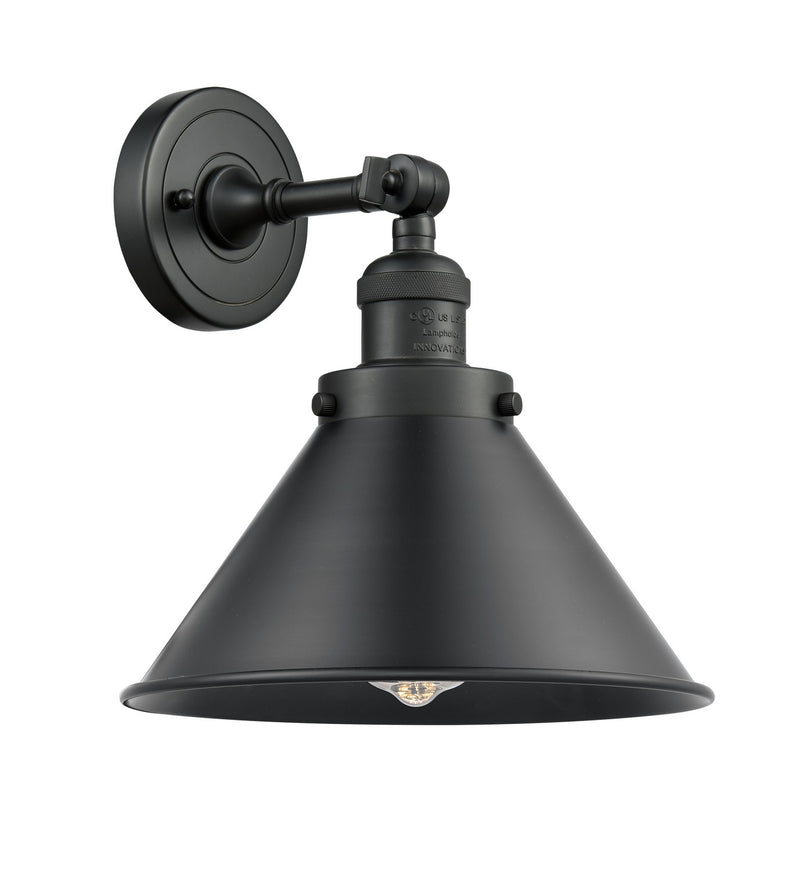 Innovations 203-BK-M10-BK-LED LED Wall Sconce, Matte Black