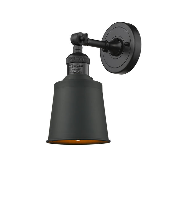 Innovations 203-BK-M9-BK One Light Wall Sconce, Matte Black