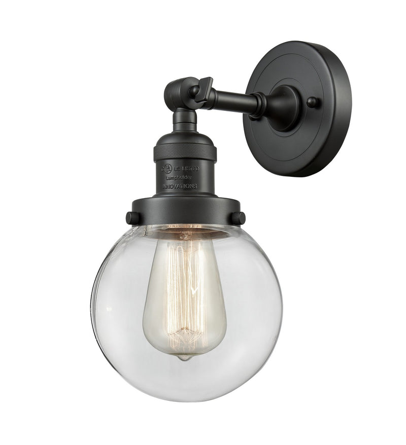 Innovations 203-OB-G202-6-LED LED Wall Sconce, Oil Rubbed Bronze