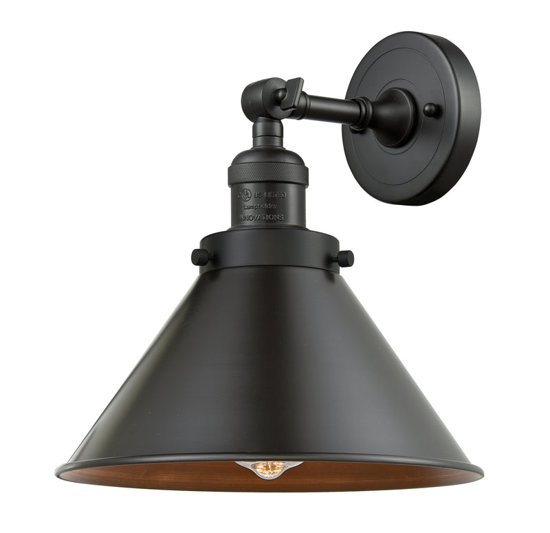 Innovations 203-OB-M10-OB One Light Wall Sconce, Oil Rubbed Bronze
